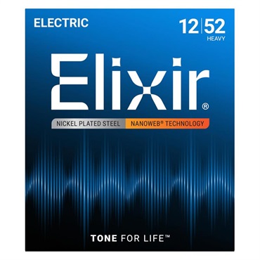 Electric Nickel Plated Steel with NANOWEB Coating #12152 (Heavy/12-52)