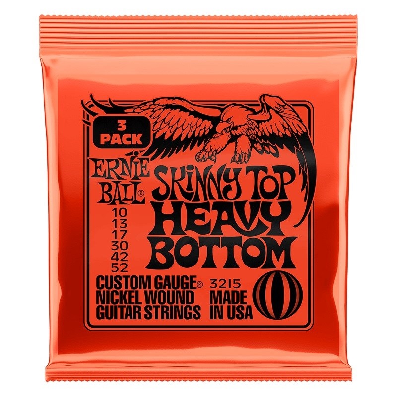 Skinny Top Heavy Bottom Slinky Nickel Wound Electric Guitar Strings 3 Pack #3215の商品画像