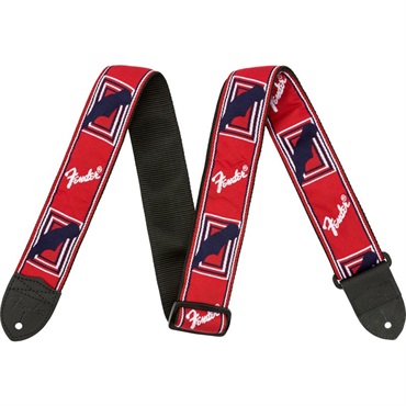 Fender USA Monogrammed Strap Red/White/Blue(#0990682000)