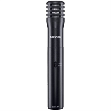 SHURE 【お取寄対応：ご注文後1～2ヶ月程度で入荷予定】SM137-LC (シュアー)(コンデンサーマイク)