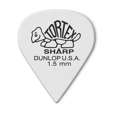 412R Tortex Sharp Picks (1.50mm/ホワイト)