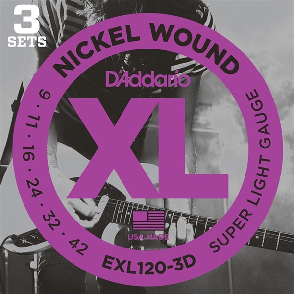 XL Nickel EXL120-3D (3 Pack/09-42)の商品画像