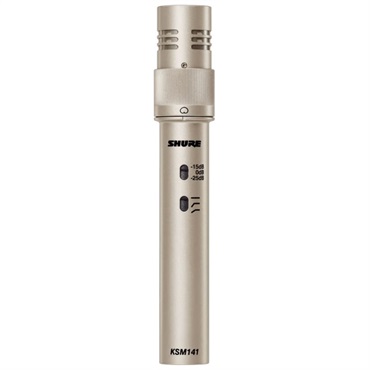SHURE 【お取寄対応：ご注文後1～2ヶ月程度で入荷予定】KSM141/SL (シュアー)(コンデンサーマイク)(無指向・単一指向性)