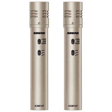 SHURE KSM137/SL Stereo (シュアー)(コンデンサーマイク)(単一指向性)