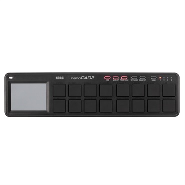 KORG nano PAD 2(Black)(コルグ)(DAWパットコントローラー)