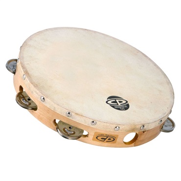 CP379 [CP Tambourine with Head，10 Single Row Jingles]