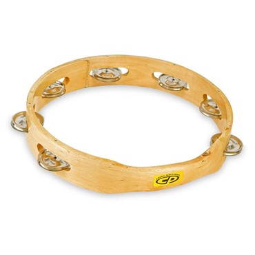 LP CP389 [CP 10 Wood Headless Tambourine， Single Row Jingles]