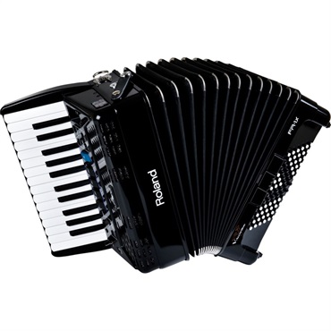 Roland (台数限定・専用キャリングバッグ付) FR-1X BK ブラック ローランド Vアコーディオン ピアノ式 26鍵盤