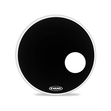 BD20RB [EQ3 Resonant Smooth Black 20 / Bass Drum]【1ply ， 7.5mil + 10mil ring】