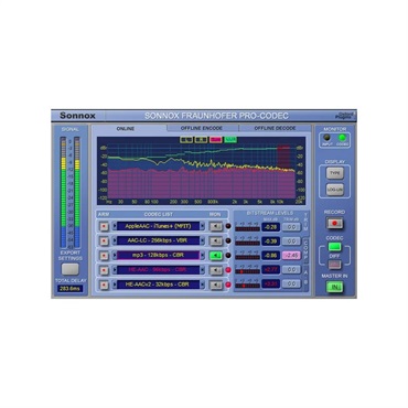 Oxford Fraunhofer Pro-Codec 2 | Native(オンライン納品)(2時間以内に納品)