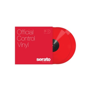 serato 12 Serato Control Vinyl [Red] 2枚組 セラート コントロール バイナル SCV-PS-RED-2 (12インチサイズ)