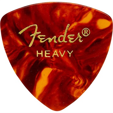 Fender USA Classic Celluloid 346 Triangle Shape Pick【べっ甲柄/Heavy】