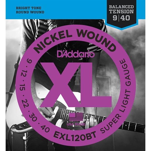 XL Nickel Electric Guitar Strings EXL120BT (Balanced Tension Super Light/09-40)の商品画像