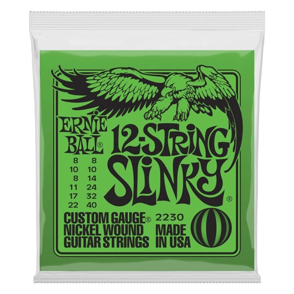 【在庫処分超特価】 Slinky 12-String Nickel Wound Electric Guitar Strings #2230の商品画像