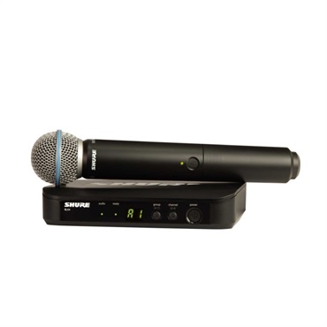 BLX24J/B58-JB (BLX24/BETA58)(国内正規品2年保証)(B帯ワイヤレスマイク)(シュアー)