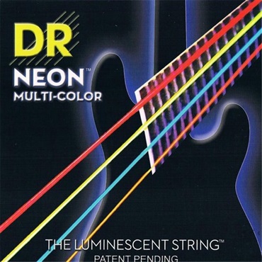 NEON BASS Guitar Strings [MULTI-COLOR] (DR-NMCB45/45-105)