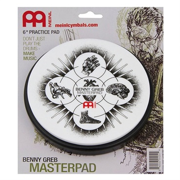 MPP-6-BG [Benny Greb Artist Series Practice Pad / 6 Pocket Size]