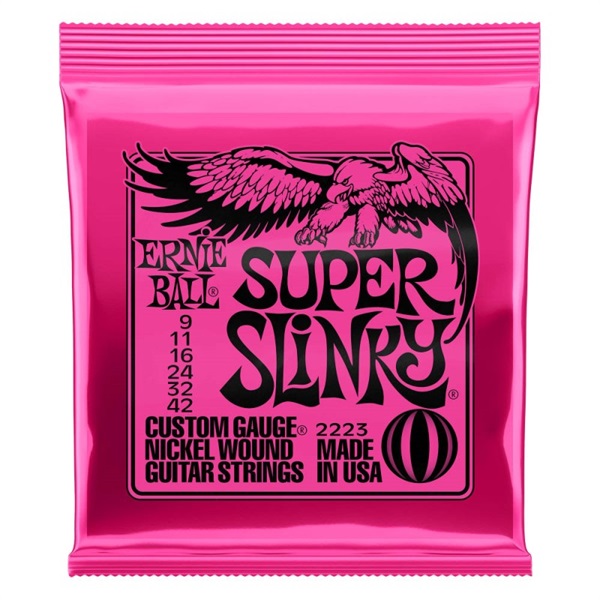 Super Slinky Nickel Wound Electric Guitar Strings 09-42 #2223の商品画像