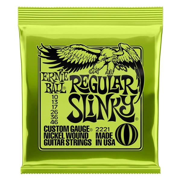 Regular Slinky Nickel Wound Electric Guitar Strings 10-46 #2221の商品画像