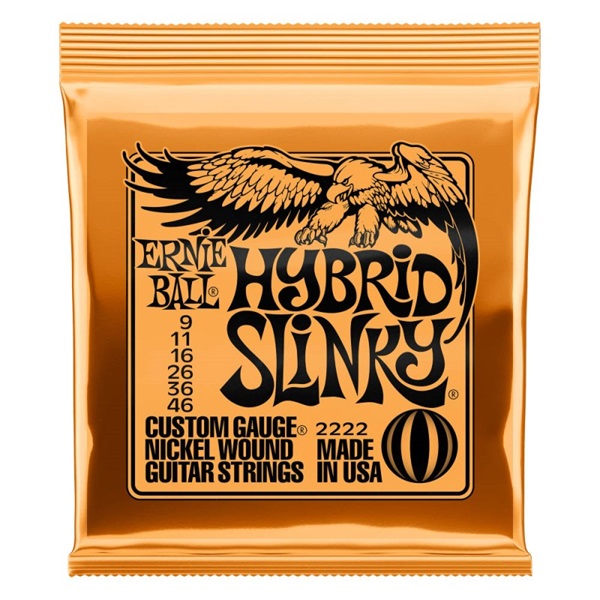 Hybrid Slinky Nickel Wound Electric Guitar Strings 09-46 #2222の商品画像