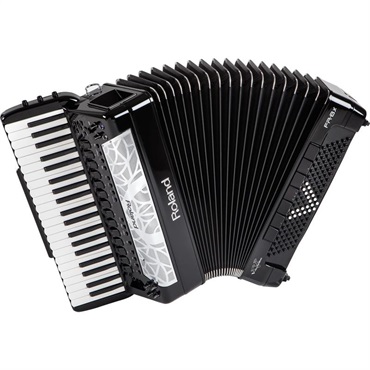 FR-8X BK ローランド ピアノ式 Vアコーディオン 41鍵盤 120ベース 電子アコーディオン 大型 ブラック