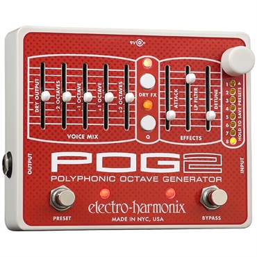 Electro Harmonix POG2 Polyphonic Octave Generator オクターバー エレハモ