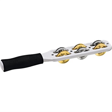 JG1M-WH [Professional Series Jingle Stick / Nickel Plated Steel & Solid Brass Jingles ， White]