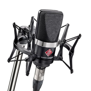 NEUMANN TLM102 BK studio set(ショックマウント・セットモデル)(国内正規品3年保証)(ノイマン)(ブラック)(TLM102BK)(TLM 102 BK)(EA4)(コンデンサーマイク)