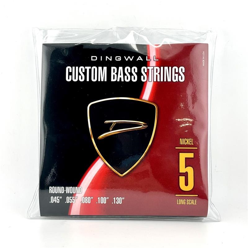 CUSTOM BASS STRINGS [NICKEL 5ST] SET ROUND-WOUND .045-.130の商品画像