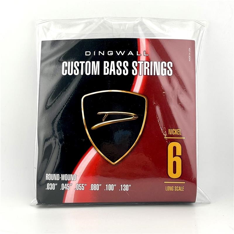 【入荷待ち、ご予約受付中】 CUSTOM BASS STRINGS [NICKEL 6ST] SET ROUND-WOUND .030-.130の商品画像