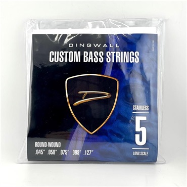 DINGWALL CUSTOM BASS STRINGS [STAINLESS 5ST] SET ROUND-WOUND .045-.127