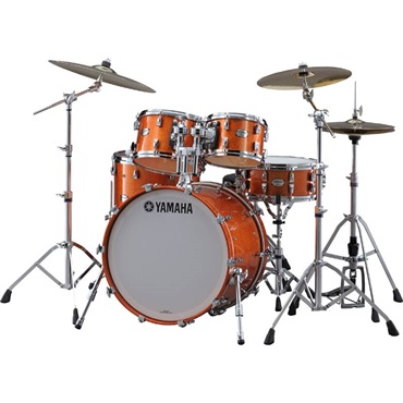 YAMAHA Absolute Hybrid Maple 4pc Drum Set [AMP6F3＋AMB2218] 【BD22、FT16、TT12＆10/カラー：オレンジスパークル（ORS）】 【お取り寄せ品】