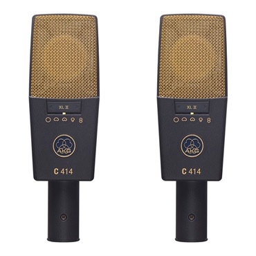AKG C414XLII/ST 【ステレオペア】【国内正規3ヵ年保証】（お取り寄せ商品・納期別途ご案内）(アーカーゲー)