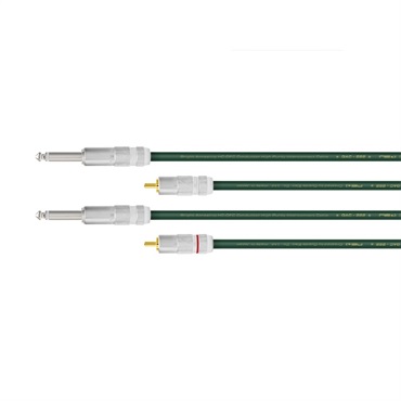 QAC-222 RTS pair (RCA-TS phone)(3.0m)(RCA-Phoneケーブル)(オヤイデ)