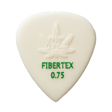 PICK BOY FIBERTEX GP-FT/075 [0.75mm] PICK (WHT w/GREEN LOGO) ×10枚セット