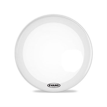 BD16RSW-NP [EQ3 Resonant Smooth White 16/Bass Drum：Wood Hoop仕様/No Port（ホール無し）]【1ply ，7.5mil + 10mil ring】