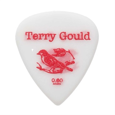 Terry Gould Sand Grip GUITAR PICK (WHITE/ティアドロップ型) [0.60mm]