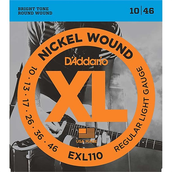 XL Nickel Electric Guitar Strings EXL110 (Regular Light/10-46)の商品画像