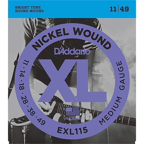 XL Nickel Electric Guitar Strings EXL115 (Blues， Jazz Rock/11-49)の商品画像