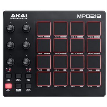 MPD218 (USB - MIDIパッドコントローラー)(アカイ)