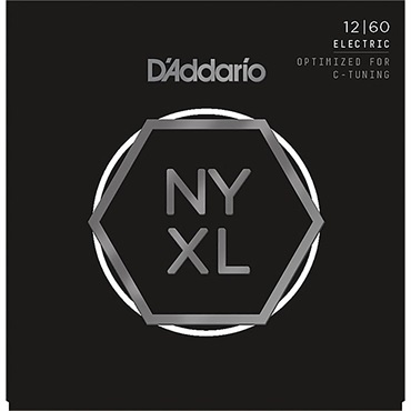 D’Addario NYXL Series Electric Guitar Strings [NYXL1260 Extra Heavy， 12-60]