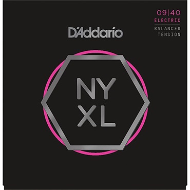 D’Addario NYXL Series Electric Guitar Strings Balanced Tension [NYXL0940BT Super Light， 009-040]
