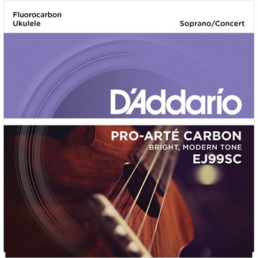 EJ99SC Soprano / Concert Ukulele [ウクレレ弦] ダダリオ