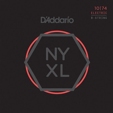 【夏のボーナスセール】 NYXL Series 8-String Electric Guitar Strings [NYXL1074 Light Top/Heavy Bottom， 10-74]
