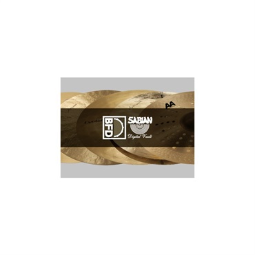 BFD 【ビーエフディーSummer Sale 2026！】BFD3 Expansion Pack: Sabian Digital Vault (ビーエフディー)(ドラム音源)(オンライン納品)(2時間以内に納品)