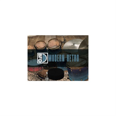 BFD BFD3 Expansion Pack: Modern Retro (ビーエフディー)(ドラム音源)(オンライン納品)(2時間以内に納品)