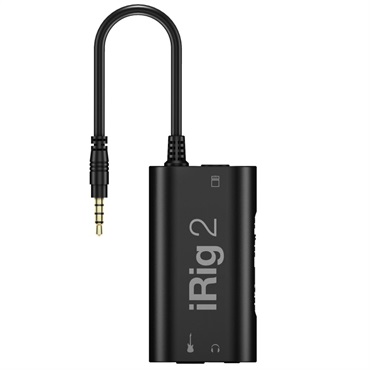 IK Multimedia 【夏のボーナスセール】【台数限定特価プロモ】iRig 2(アイケーマルチメディア)(ギタリスト向けオーディオインターフェイス)