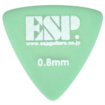 ESP PD-PS10(M) GREEN ポリアセタール サンドグリップ PICK (トライアングル/0.8mm)