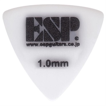 ESP PD-PS10(H) WHITE ポリアセタール サンドグリップ PICK (トライアングル/1.0mm)