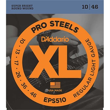 D’Addario XL ProSteels Round Wound EPS510 (Regular Light/10-46)